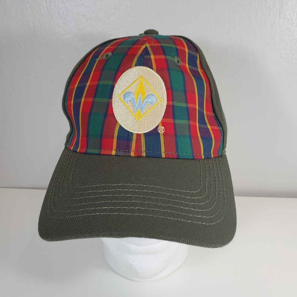 Official Boy Scouts of America Uniform Hat M L 622290 Webelos Flex Fit Cap New